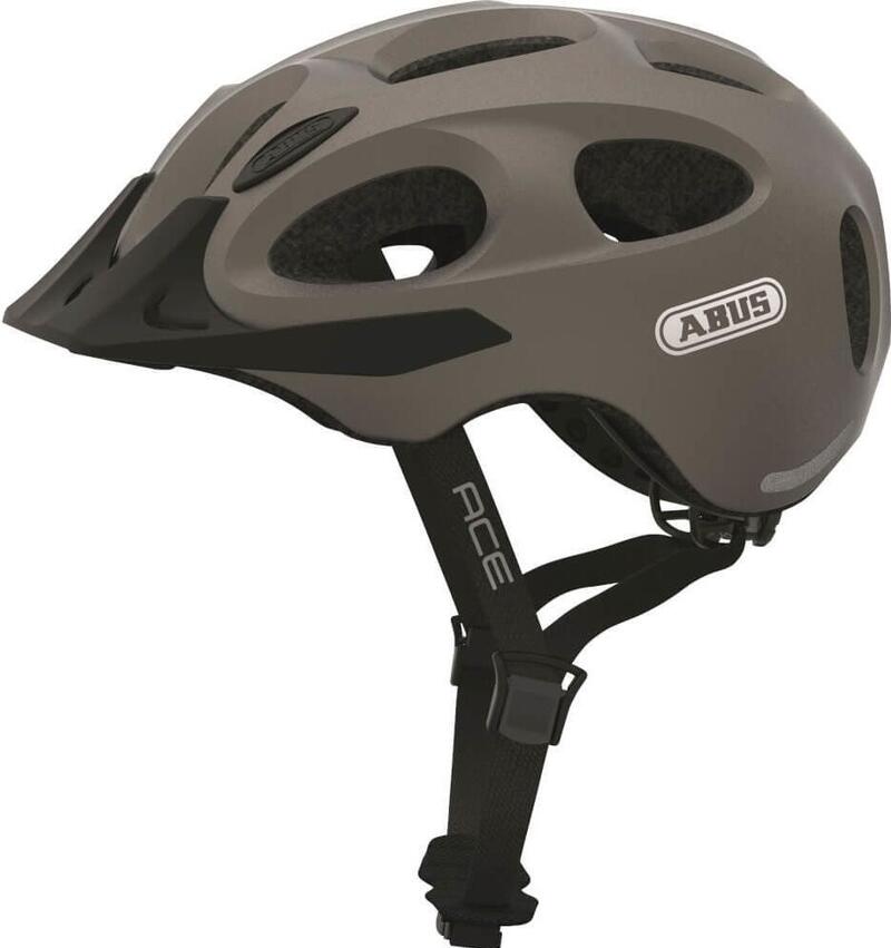 helm Youn-I Ace metallic silver L 56-61 cm