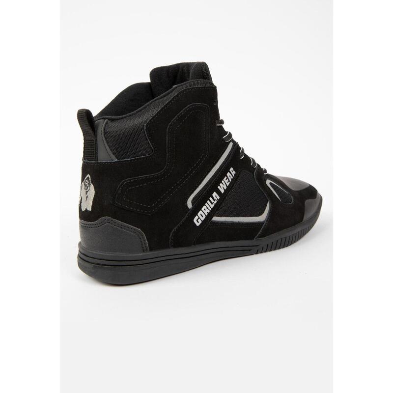 Scarpe Ginnastica Uomo - Scarpe Ginnastica Donna - Troy High Tops - Nero/Grigio