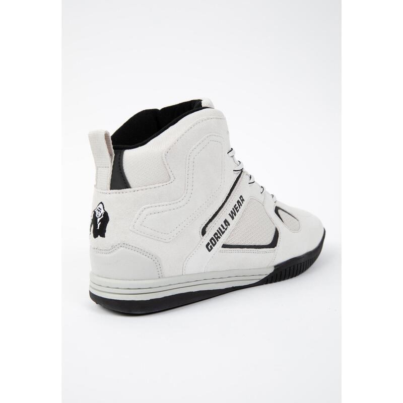 Scarpe Ginnastica Uomo - Scarpe Ginnastica Donna - Troy High Tops - Bianco