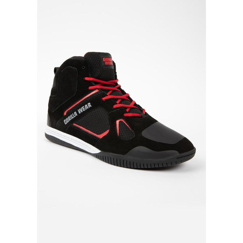 Turnschuhe - Troy High Tops - Schwarz/Rot