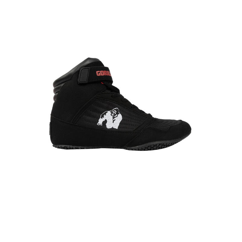 De Alto Zapatillas fitness hombre mujer high tops negro