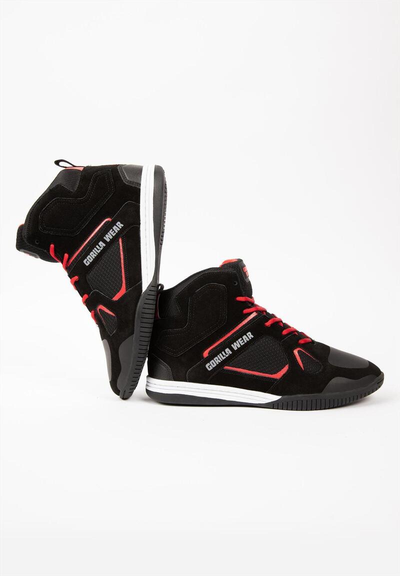 Troy High Tops Black/Red