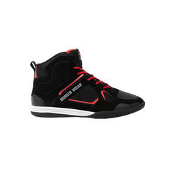 Zapatillas Hombre - Zapatillas Mujer - Troy High Tops - Negro/Rojo