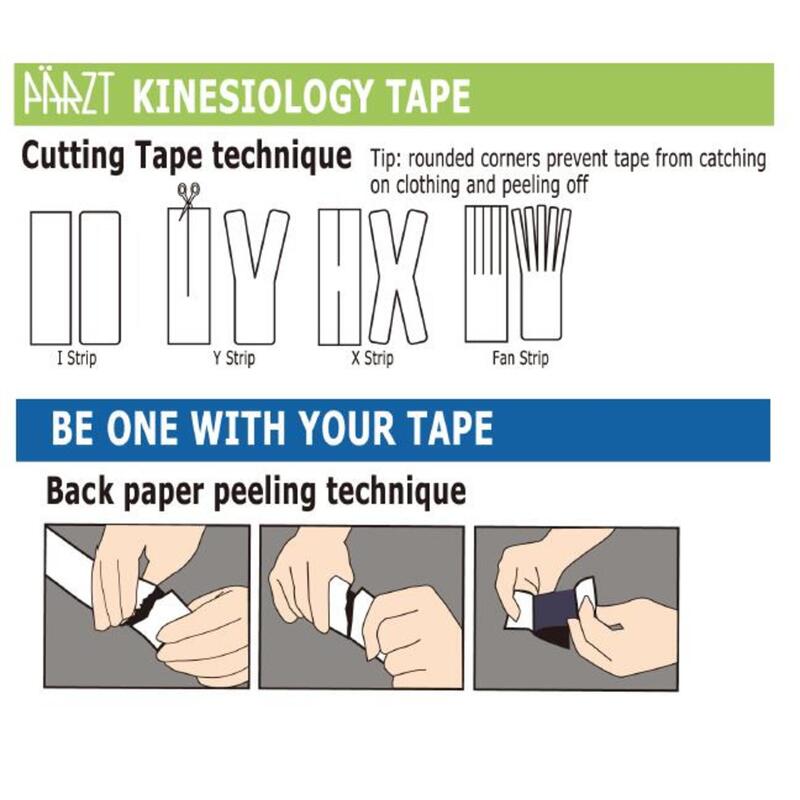 5.5mX5cm Cotton Kinesiology Tape