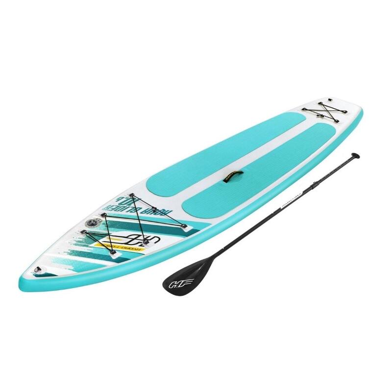 Erwachsene Stand Up Paddling Sup-Board 320 x 79 x 12 Cm - Aqua Glider blau