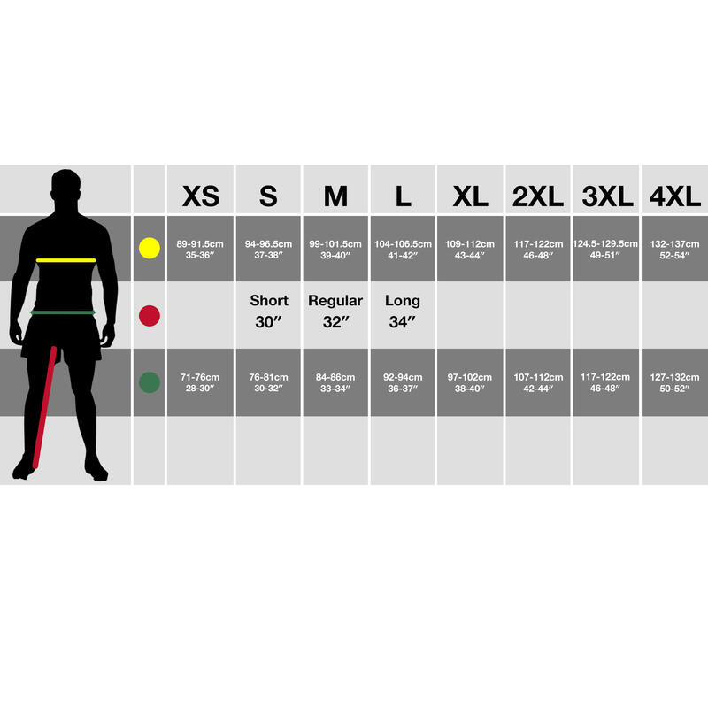 Heren Hotham IV zwemshort (Stralende Pure Sinaasappel)