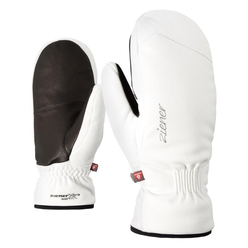W Karinia AsR Pr Mitten - Handschoenen - 01 white - dames - Pisteskiën
