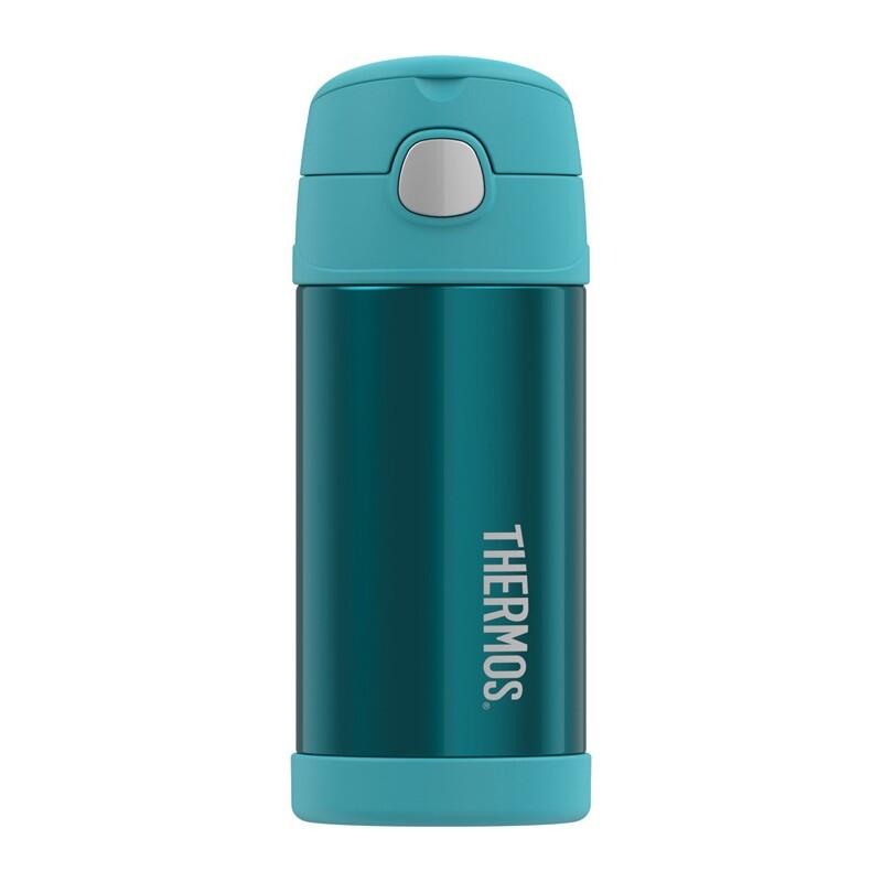 Termos dziecięcy Thermos ze słomką 355 ml turkusowy