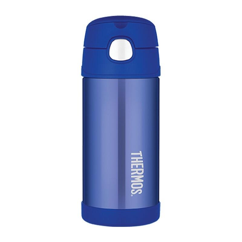 Termos dziecięcy Thermos ze słomką 355 ml niebieski