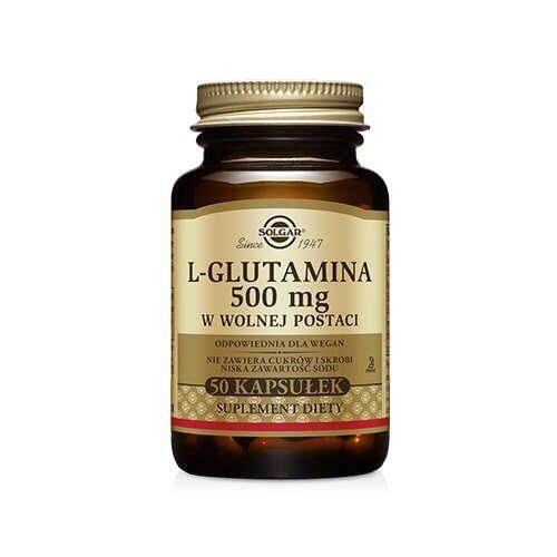 SOLGAR L-Glutamina 500mg - 50vcaps. PL