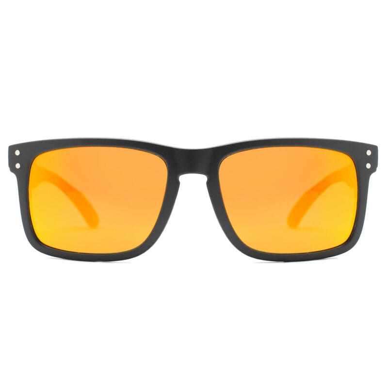 Lunettes de soleil POZZ' noir mat, CX Polarisés ORANGE - cat.3 - MUNDAKA