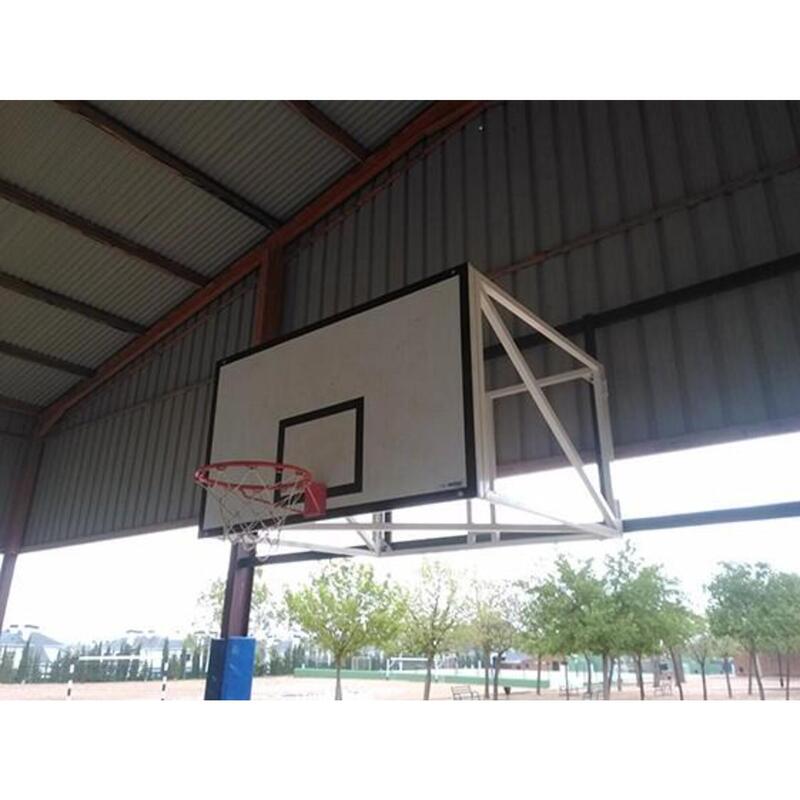 Canasta de basquetbol transportable de pared - SET K900 rojo negro -  Decathlon