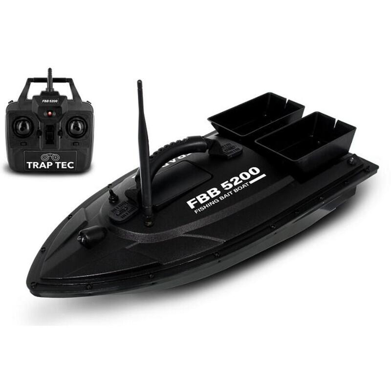 Traptec FBB5200 barco cebo-control remoto-2 tanques de cebo-noche