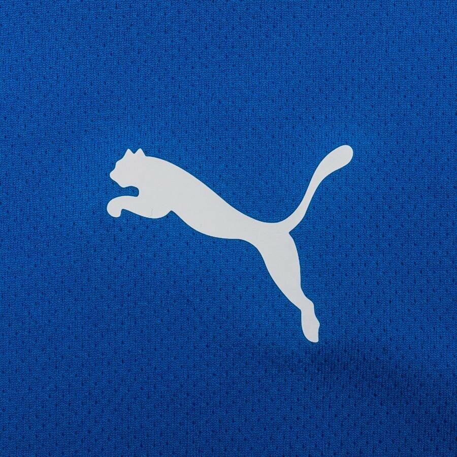 Maglia da calcio teamRISE Youth PUMA Electric Blue Lemonade Black White 4/7