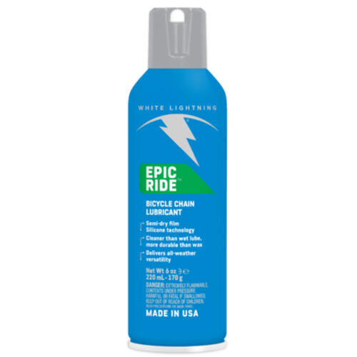 Lubrificante White Lightning Epic Ride Lube-6oz 180ml Aerosol