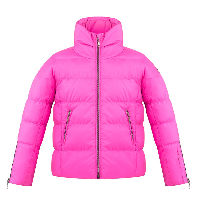 Veste De Ski Poivre Blanc Synthetic Down Jacket 1201 Rubis Pink Fille