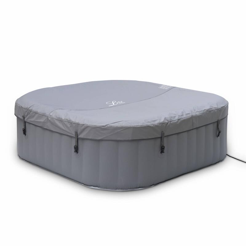 Spa inflable – California 6 gris - 6 personnes185cm, PVC
