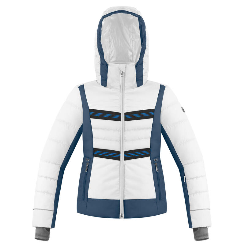 Chaqueta de esquí Pepper 1004 Multico White para niña