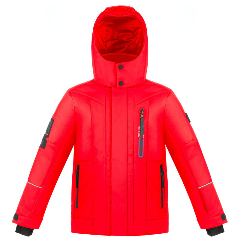 Veste De Ski/snow Poivre Blanc Ski Jacket 0900 Scarlet Red 5 Garçon