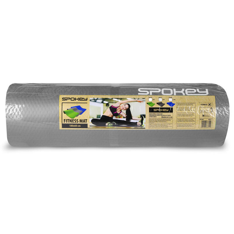 Saltea fitness Spokey Softmat, 180x60x1 cm. gri, Gri, 180x60x1 cm