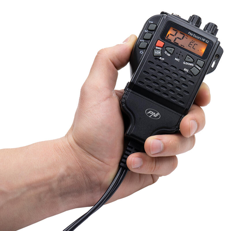 Rádio portátil CB PNI Escort HP 62, multipadrão, 4W, 12V, AM-FM, ASQ ajustável d