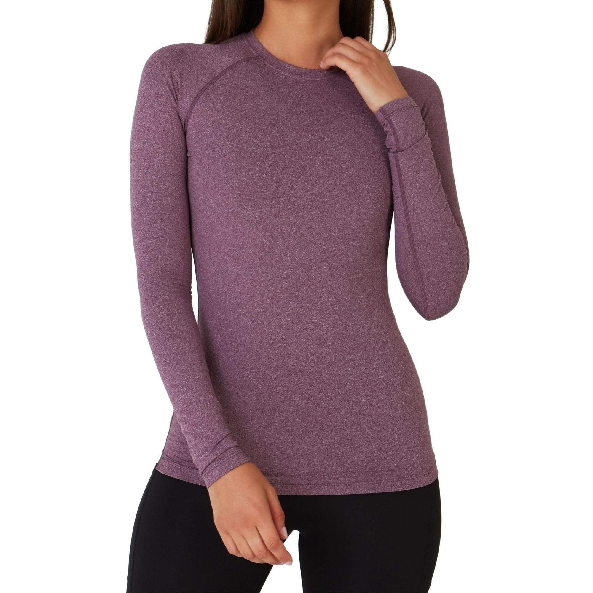 TCA Women's Super Thermal Base Layer Top - Prune