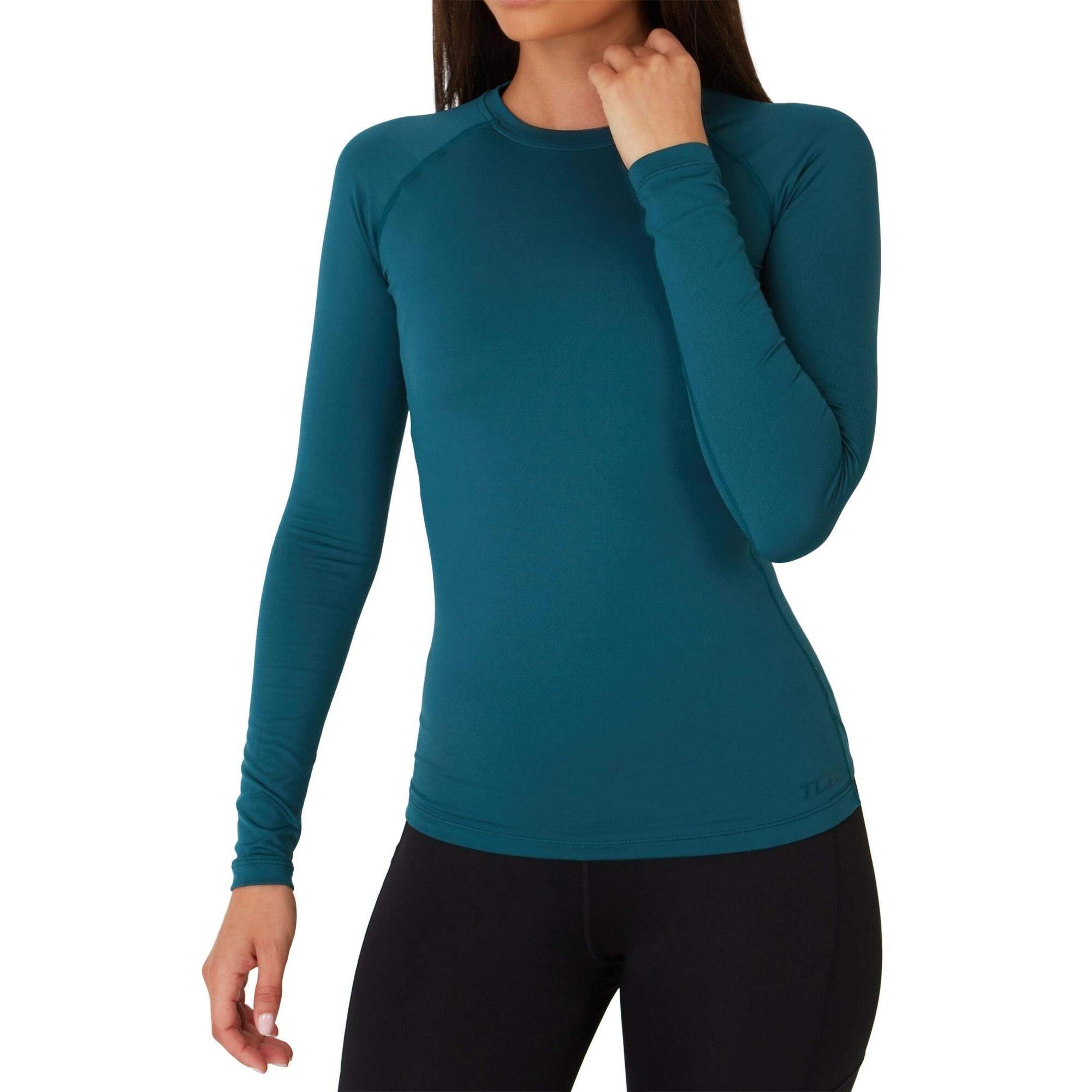 SuperThermal Camiseta de Compresion de Manga Larga para Mujer Decathlon