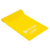 Pure2Improve weerstandsband XL licht 200 x 15 cm latex geel