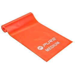 Pure2Improve weerstandsband XL medium 200 x 15 cm latex oranje