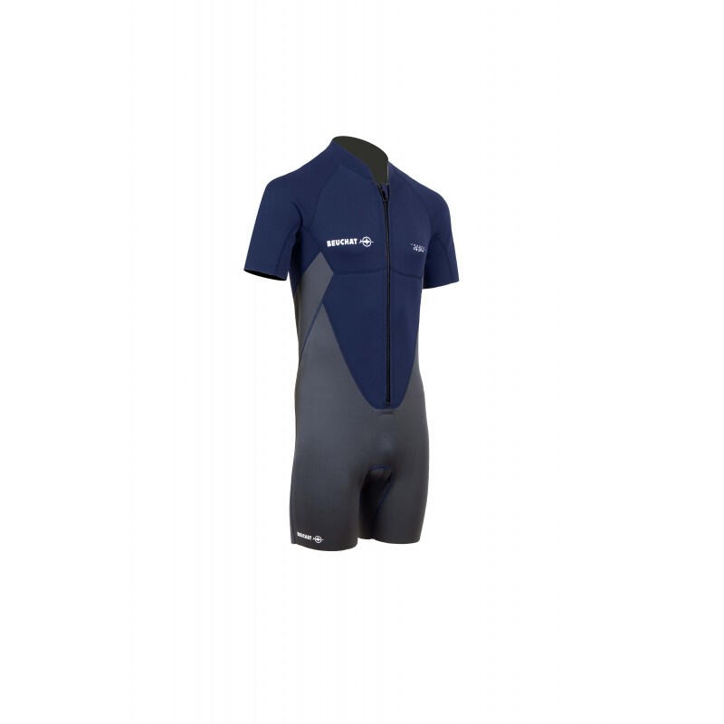 Korte rits wetsuit Beuchat 2 mm