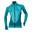 ATOLL LADIES' VEST 2MM ZIPPED LONG SLEEVE WETSUIT TOP - BLUE