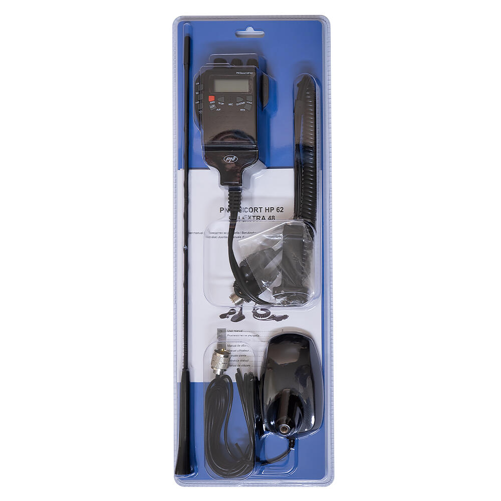 Radio CB Antenne PNI Escort HP 62 et PNI Extra 48 avec aimant inclus, ASQ, gain 3/5
