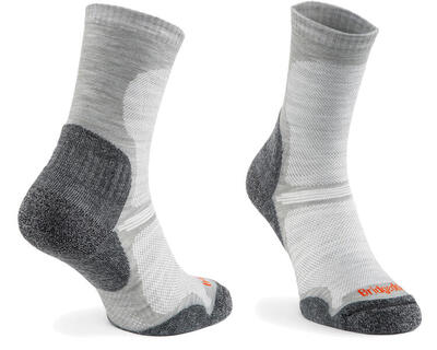 Ultralichte t2 merino wool performance crew-sokken voor heren