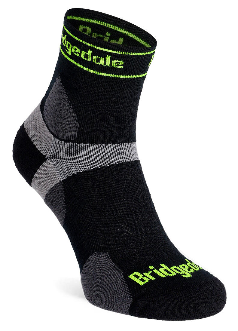 Bridgedale - Chaussettes de sport ultralégères en laine mérinos T2 pour hommes 1/6