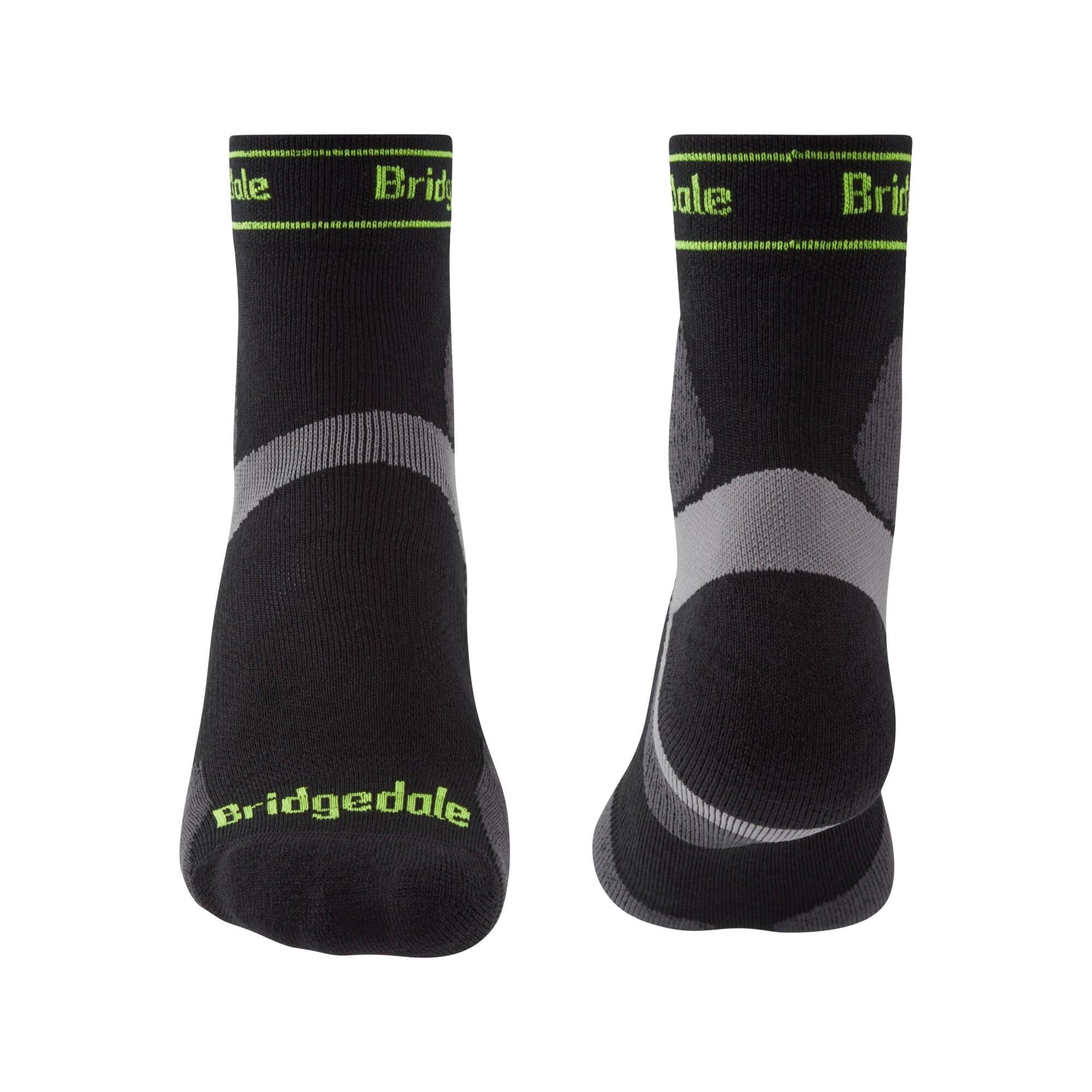 Bridgedale - Chaussettes de sport ultralégères en laine mérinos T2 pour hommes 3/6