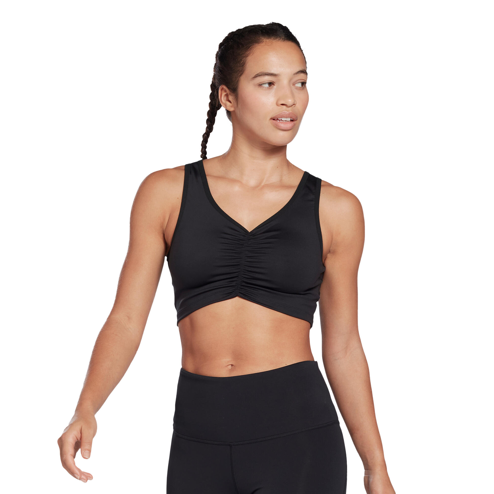 Camiseta de tirantes para mujer Reebok Studio Ruched 2/5