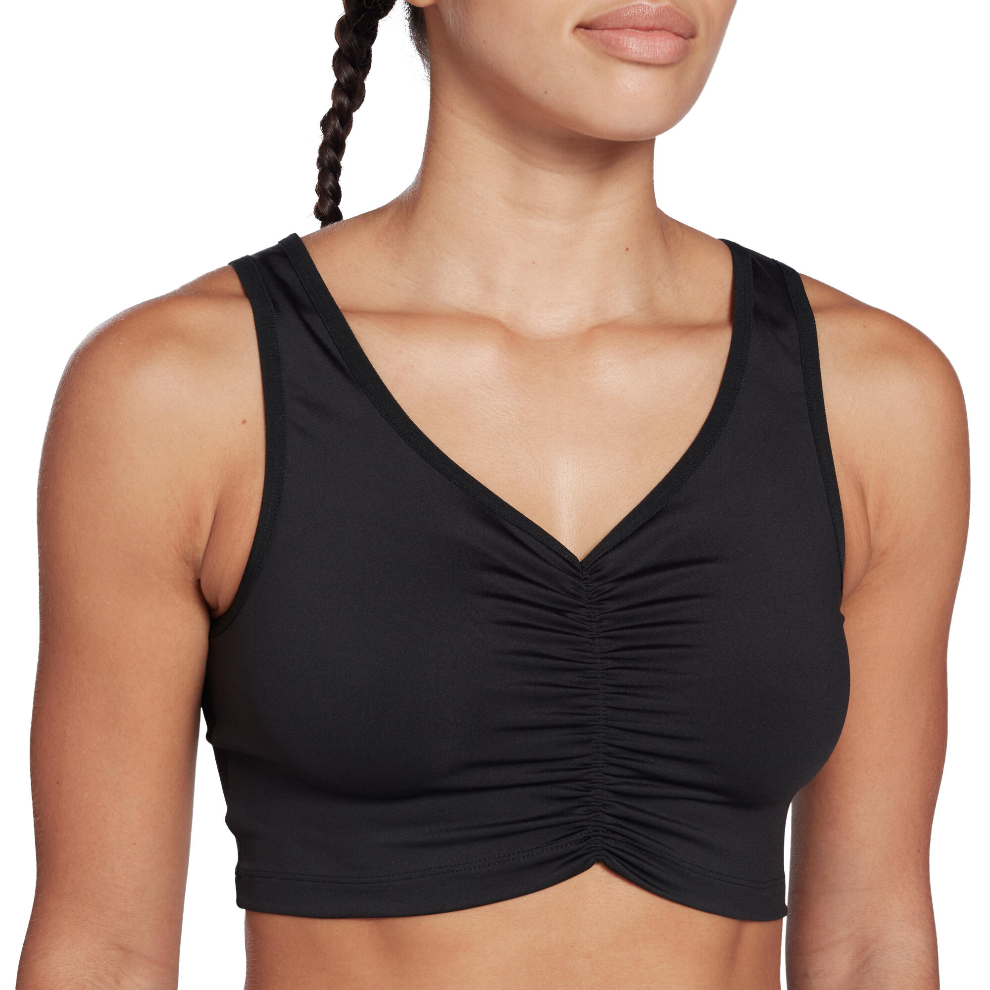 Camiseta de tirantes para mujer Reebok Studio Ruched 3/5