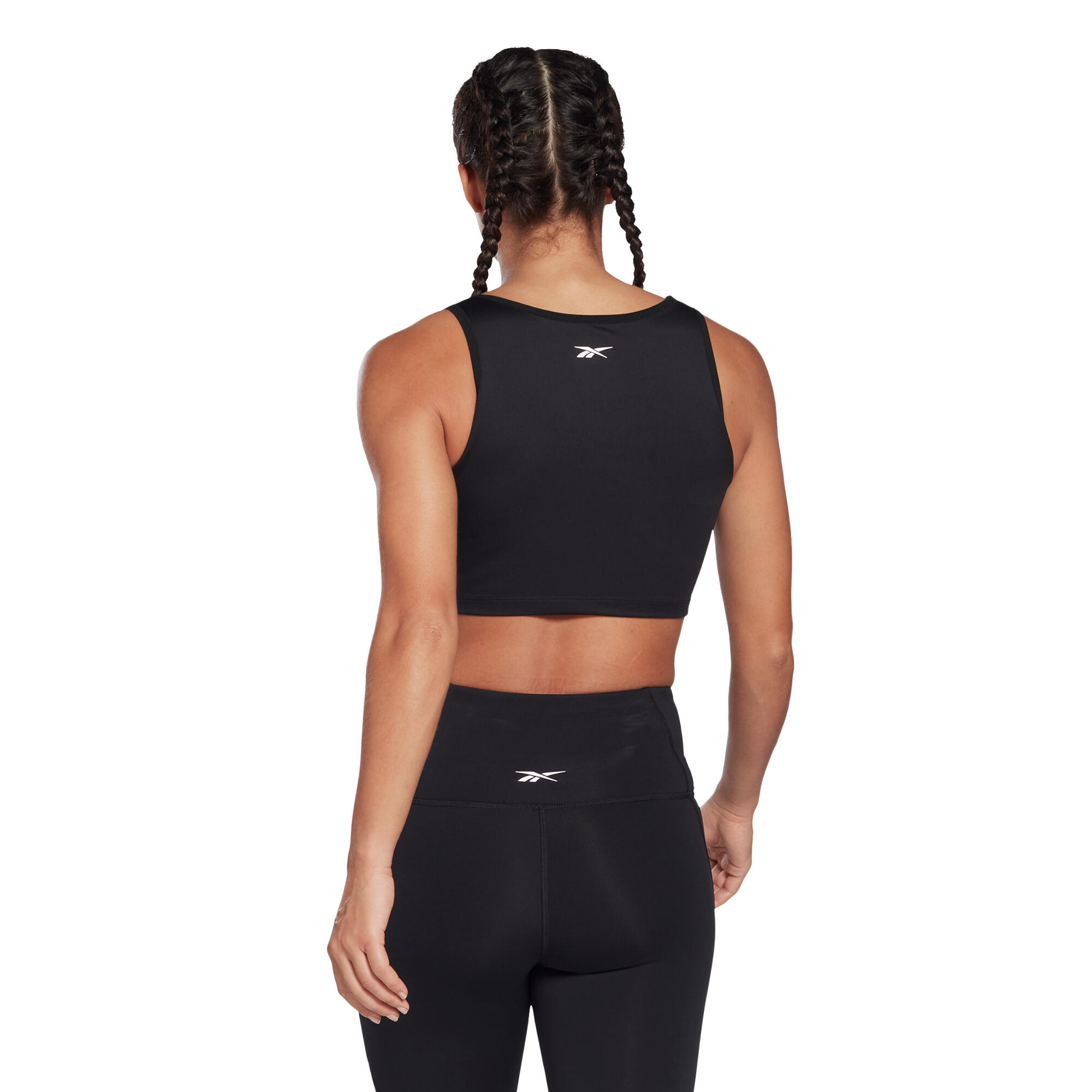 Camiseta de tirantes para mujer Reebok Studio Ruched 5/5