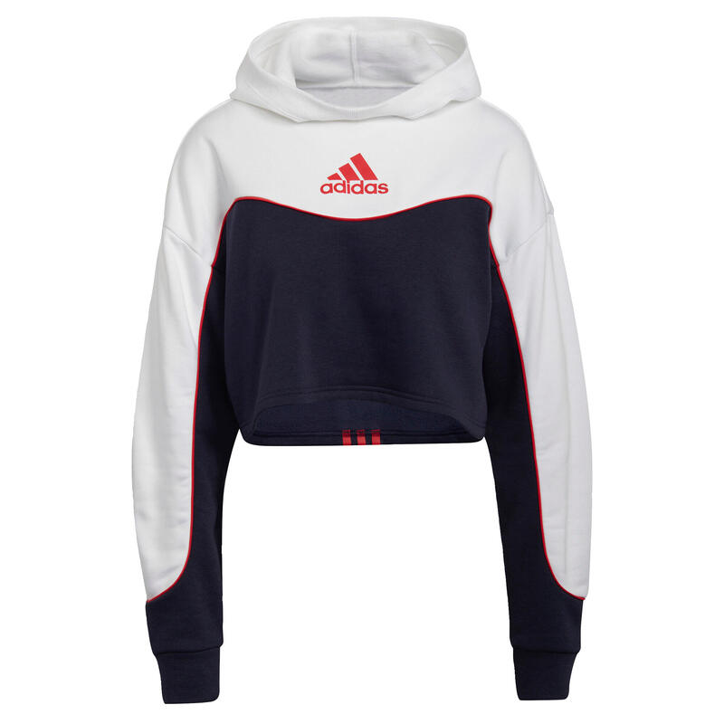 Sweat-shirt à capuche Essentials Colorblock 3-Stripes