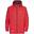 Veste imperméable QIKPAC Unisexe (Rouge vif)