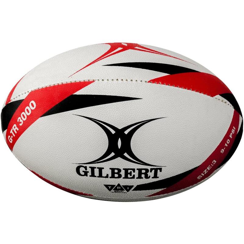 Ballon d'entraînement Gilbert G-TR300 - Rouge / Noir Taille 3