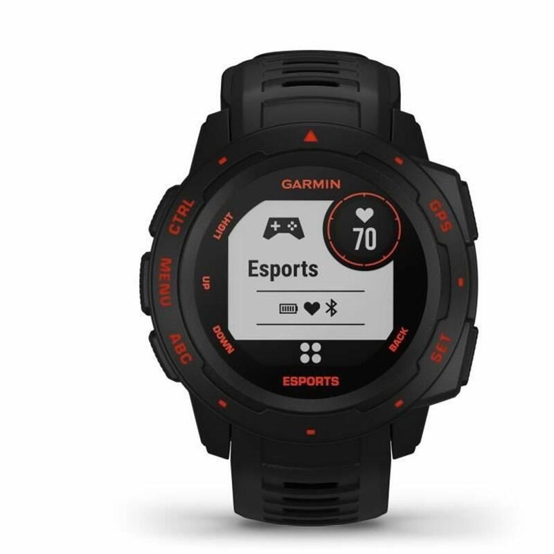 Relógio Garmin Smartwatch Instinct Esports Edition Preto
