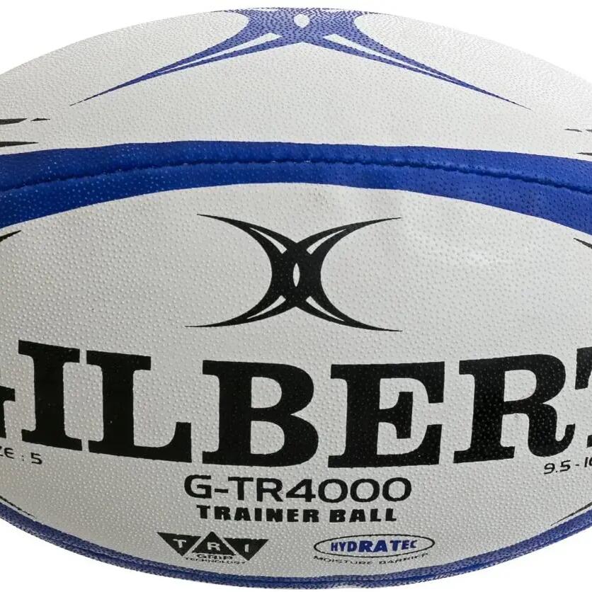 Gilbert GTR-4000 Navy Blue Rugby Ball Size 5