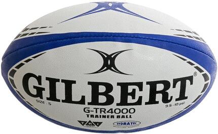 BALLON RUGBY G-TR4000 BLEU CIEL - T5 - GILBERT
