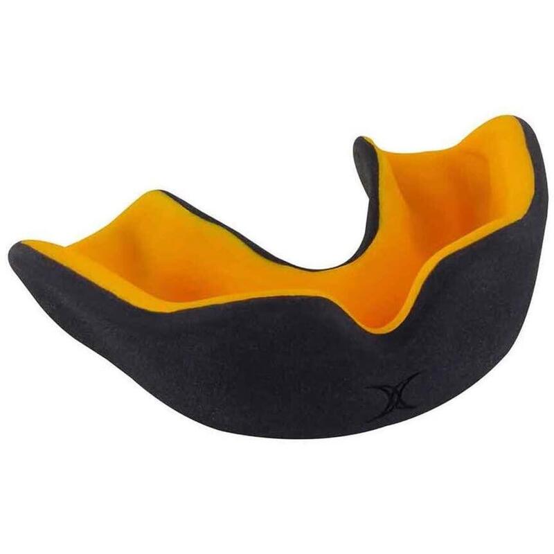 Protège dents pour appareil dentaire Gilbert XBrace Dual Density Noir et Orange