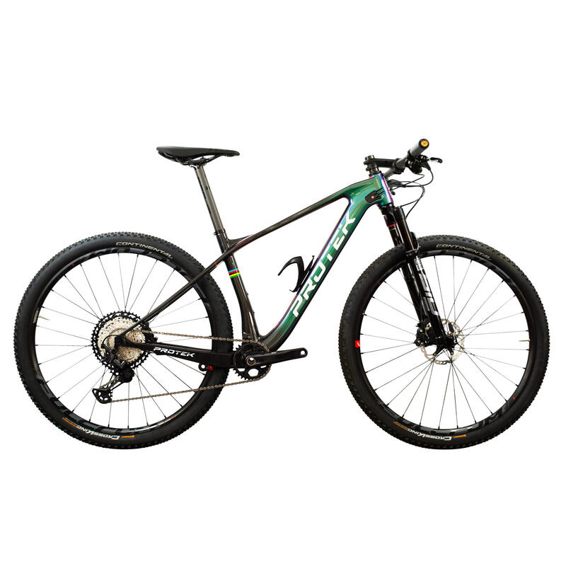 Protek Victoria Elite Bici MTB Chamaleon Green/Purple