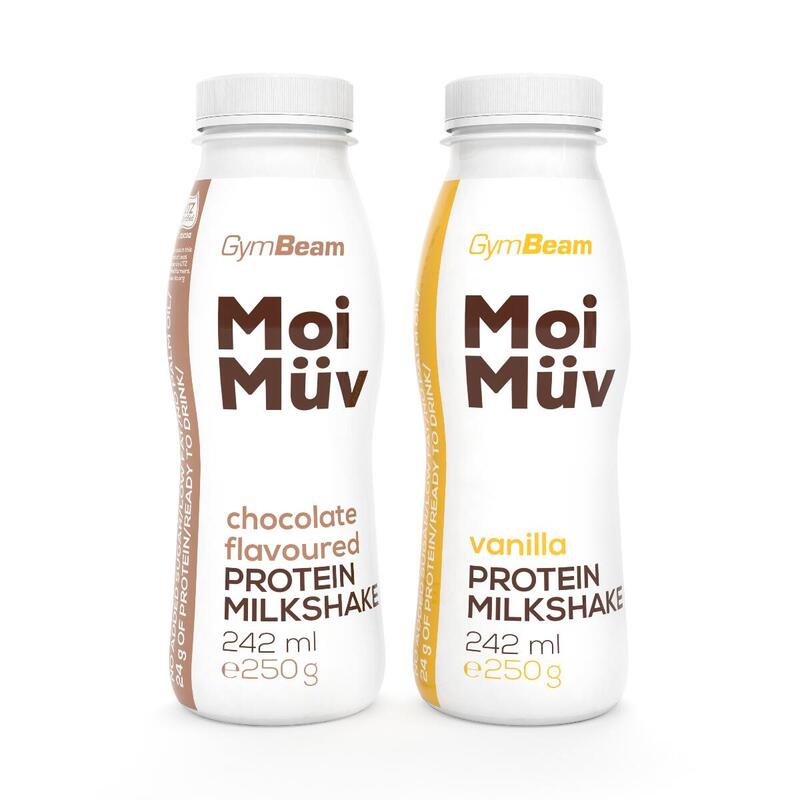 MoiMüv białkowy Milkshake GymBeam 242 ml wanilia