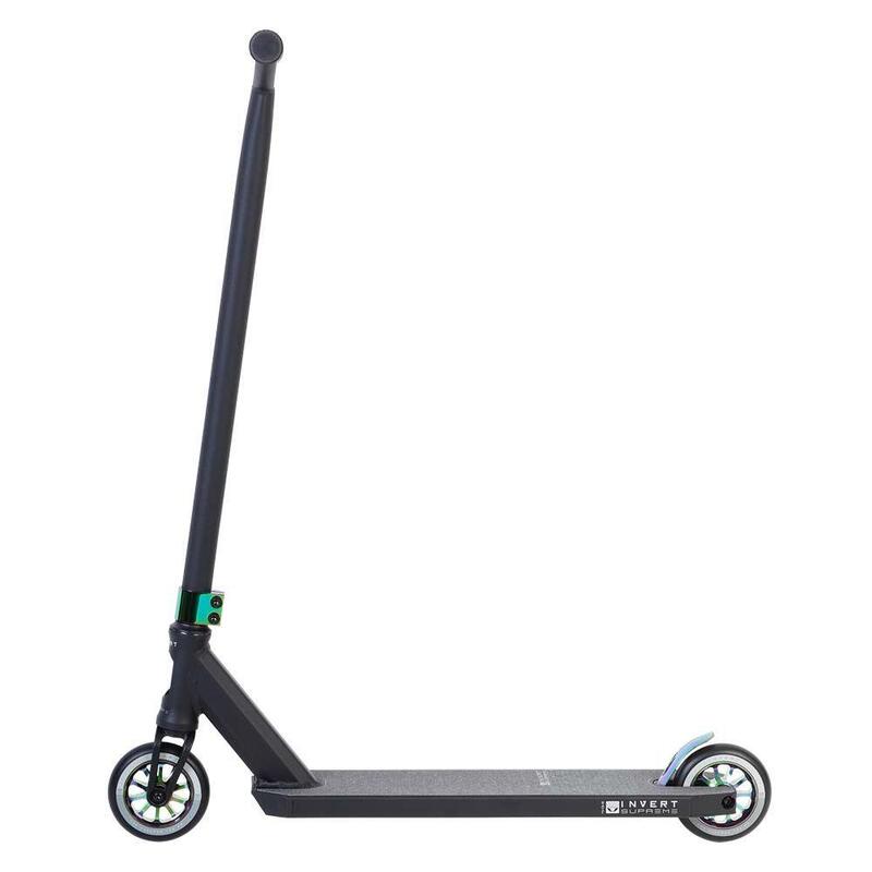 Stunt Scooter step 10 - 14jr zwart / neo groen