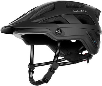 CASCO DA BICI (CON SISTEMA DI COMUNCIAZIONE INTEGRATO ) SENA M1 EVO. NERO