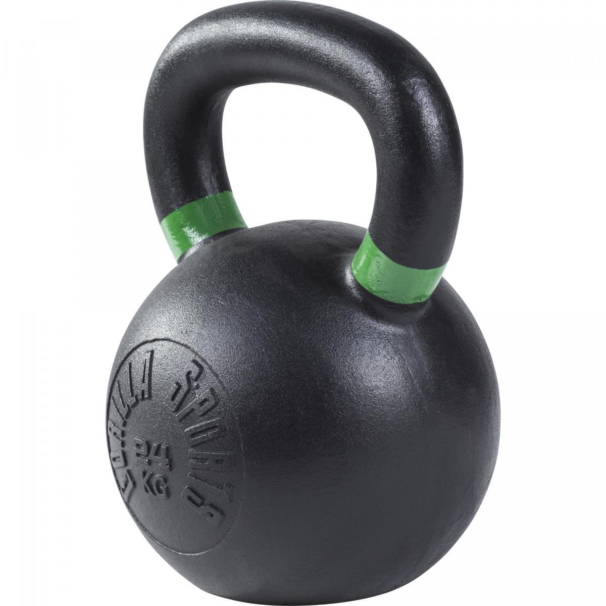 GORILLA SPORTS Kettlebell Olympia Schwarz 4 kg - 32 kg